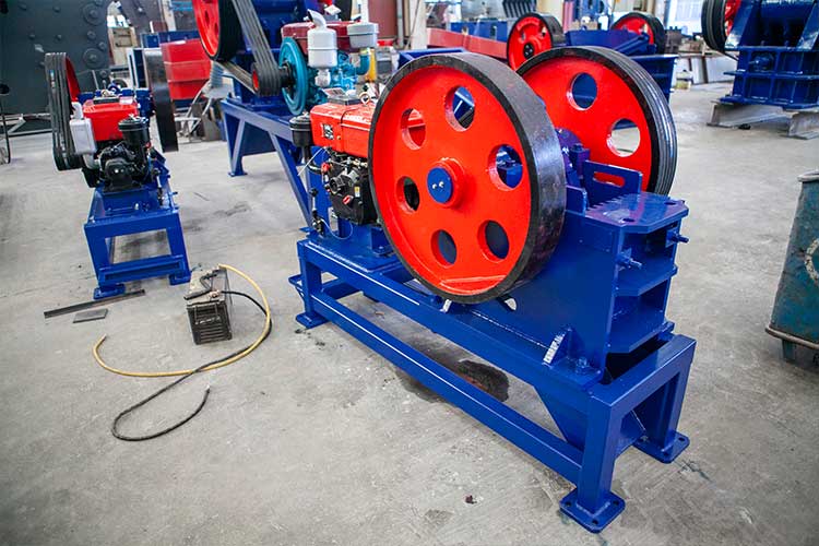 Diesel engine Jaw crusher